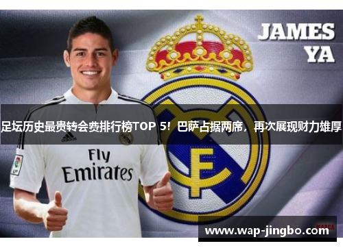 足坛历史最贵转会费排行榜TOP 5！巴萨占据两席，再次展现财力雄厚